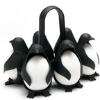 Penguin & Bear Egg Boiler &Holder – 6‑Egg Cooker, Server & Storage 🐧🐻🥚