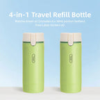 4-in-1 Travel Dispenser Bottle – Leak-Proof Silicone, Compact Toiletry Organizer