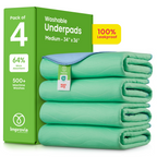 🛏️Washable Underpads – 4&8&12 Pack Heavy Absorbency Reusable Pads
