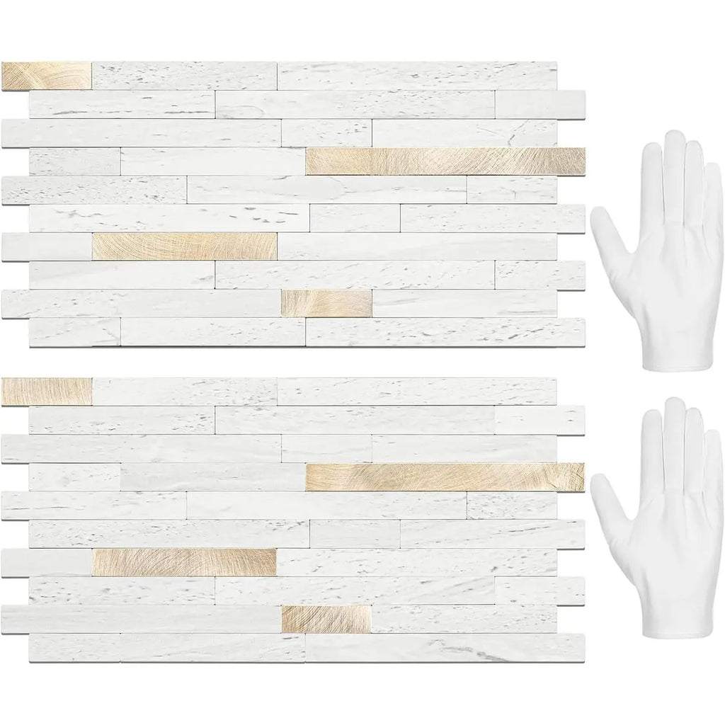 Peel &Stick Backsplash Tiles – Waterproof, 20‑Piece Kit 🧱✨
