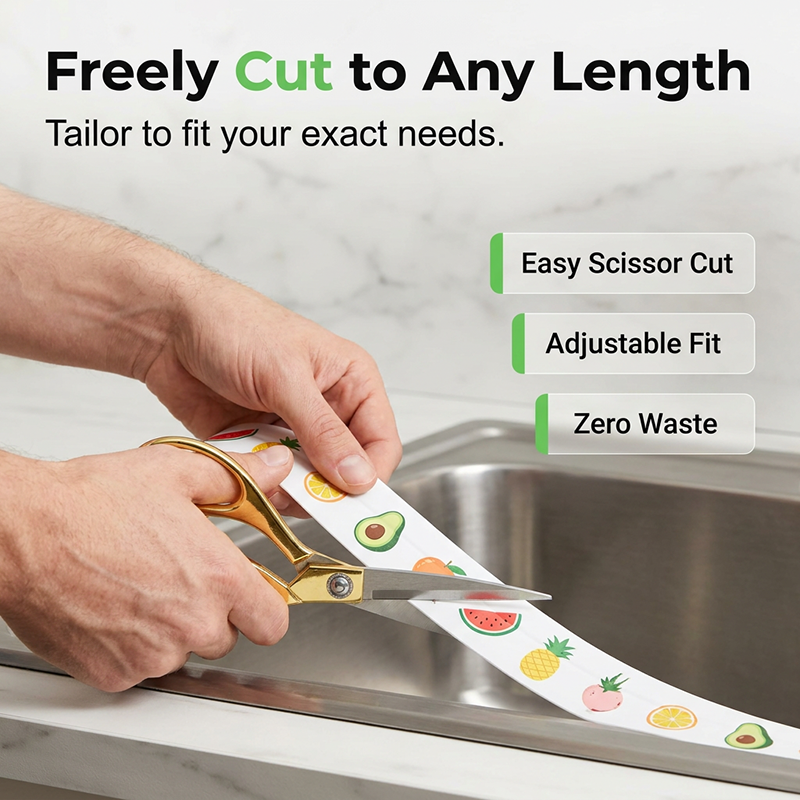 Waterproof Sealing Strip – Cut-to-Length, Oil &Heat Resistant 🛡️🧹