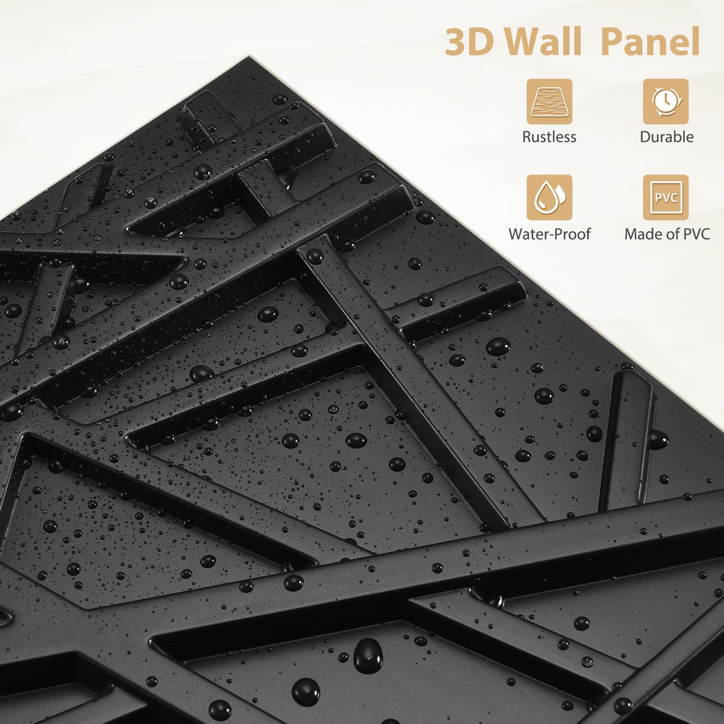 3D PVC Wall Panels – Diamond Texture Peel &Stick Tiles  ✨🧱