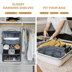 Large-Capacity Waterproof Travel Duffel – Folds Flat, Hangs Anywhere 🧳💧
