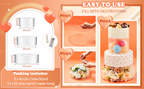 Set of 3 Acrylic Cake Stands – Stackable &Fillable 🍰✨