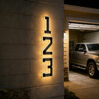 6.7" Solar‑Powered LED House Numbers – Waterproof, Self‑Illuminating 🏡✨