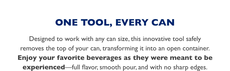 Draft Top Lift Universal – Can Opener &amp; Drinking Rim 🥫🍻
