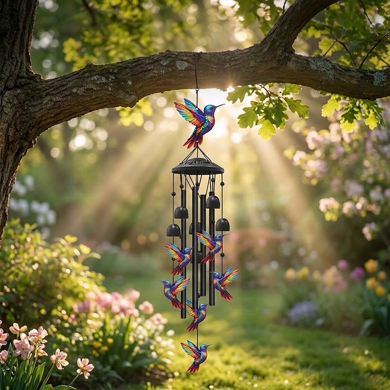 Vintage Aluminum Wind Chimes – Soothing Melodies, Weather-Resistant 🎐🌿