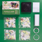 3D Puzzle Vase – Build-It-Yourself Acrylic Flower Vase 🧩🏺