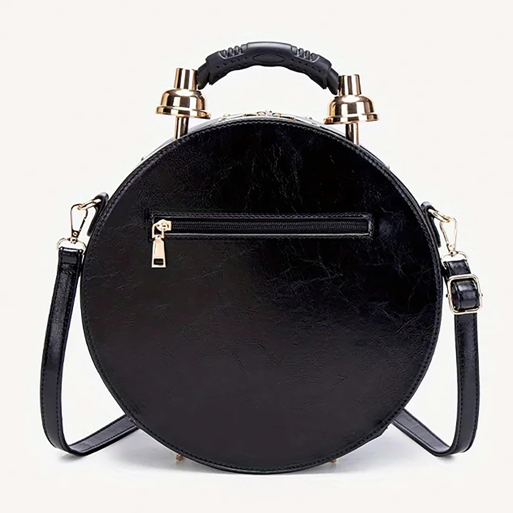 Steampunk Clock Crossbody Purse – Retro Vintage Shoulder Bag