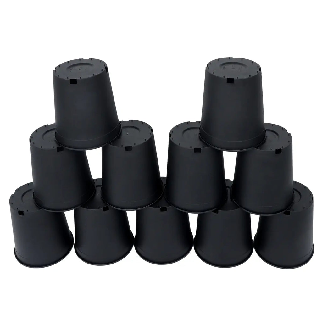 Injection-Molded Nursery Pots – Durable &Weatherproof 🪴⚫