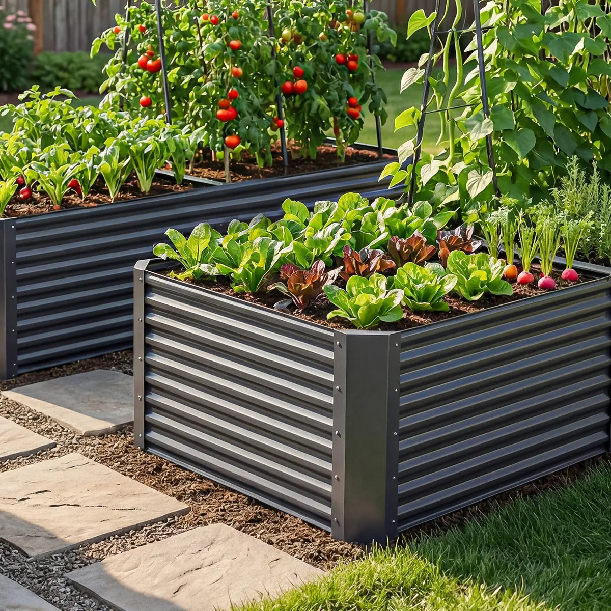 Raised Garden Bed Kit (with Gloves & Tension Bar)   🌱🛠️