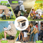 🔥⛰️[Summer Special Offer]Camdoor Ultra-Light Foldable Stool