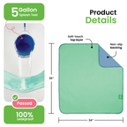 🛏️Washable Underpads – 4&8&12 Pack Heavy Absorbency Reusable Pads
