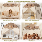 Kids Play Tent with Star Lights – Portable, Foldable Dome Teepee for Indoor & Outdoor Play