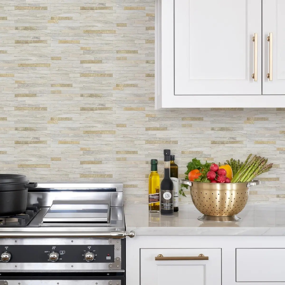 Peel &Stick Backsplash Tiles – Waterproof, 20‑Piece Kit 🧱✨