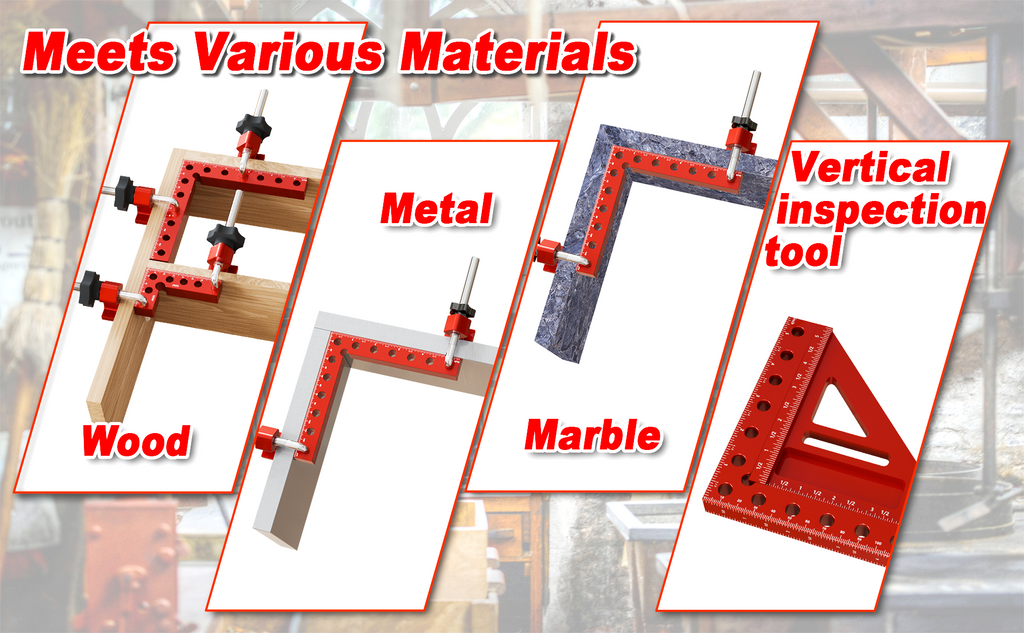 90° Corner Clamp Set – Aluminum Alloy Right Angle Clamps 📐🔩
