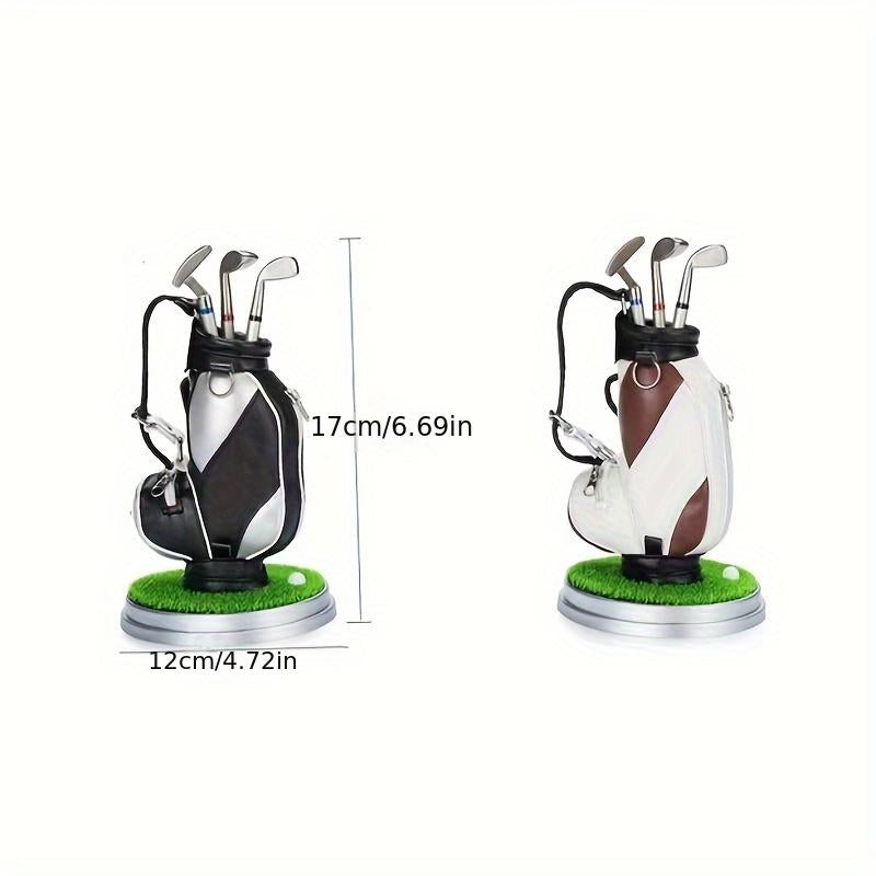 Golf Pen Holder with 3 Pens – Unique Office Desk Decor ⛳✒️