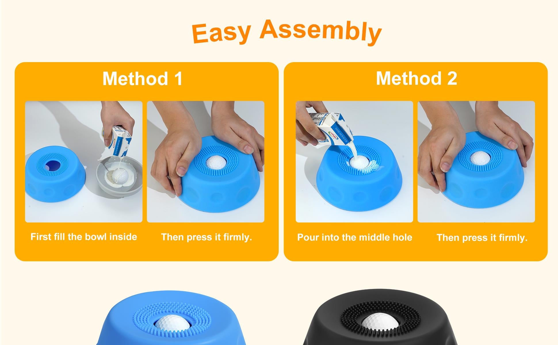 🐕Essential for pet ownership🐕3-in-1 Suction Slow Feeder Dog Bowl, No-Spill Licking Mat with Built-in Treat Ball & Cleaning Brush