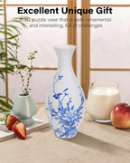 3D Puzzle Vase – Build-It-Yourself Acrylic Flower Vase 🧩🏺