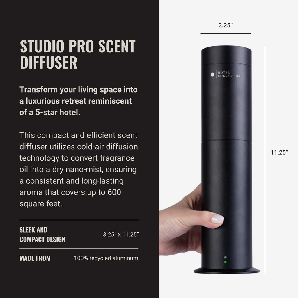 💮Hotel Collection Scent Diffuser Kit – 1 Oil Covers 600 Sq Ft, 50mL