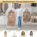 Hanging Vacuum Storage Bags – Save 80% Closet Space, Wrinkle‑Free 🧥📦