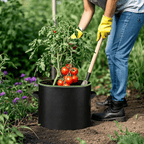 Heavy-Duty Fabric Grow Bag – Breathable & Portable with Handles 🌱