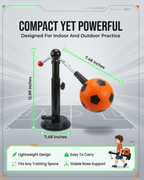 Solo Soccer Trainer with Suction Cup – Practice Anytime, Anywhere ⚽🔥
