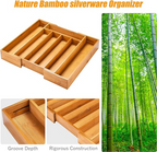 Drawer Organizer for Kitchen, Bathroom & Office – Silverware, Utensil, Makeup & Desk Storage Trays