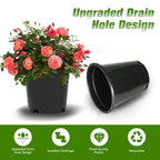 Injection-Molded Nursery Pots – Durable &Weatherproof 🪴⚫