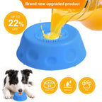 🐕Essential for pet ownership🐕3-in-1 Suction Slow Feeder Dog Bowl, No-Spill Licking Mat with Built-in Treat Ball & Cleaning Brush