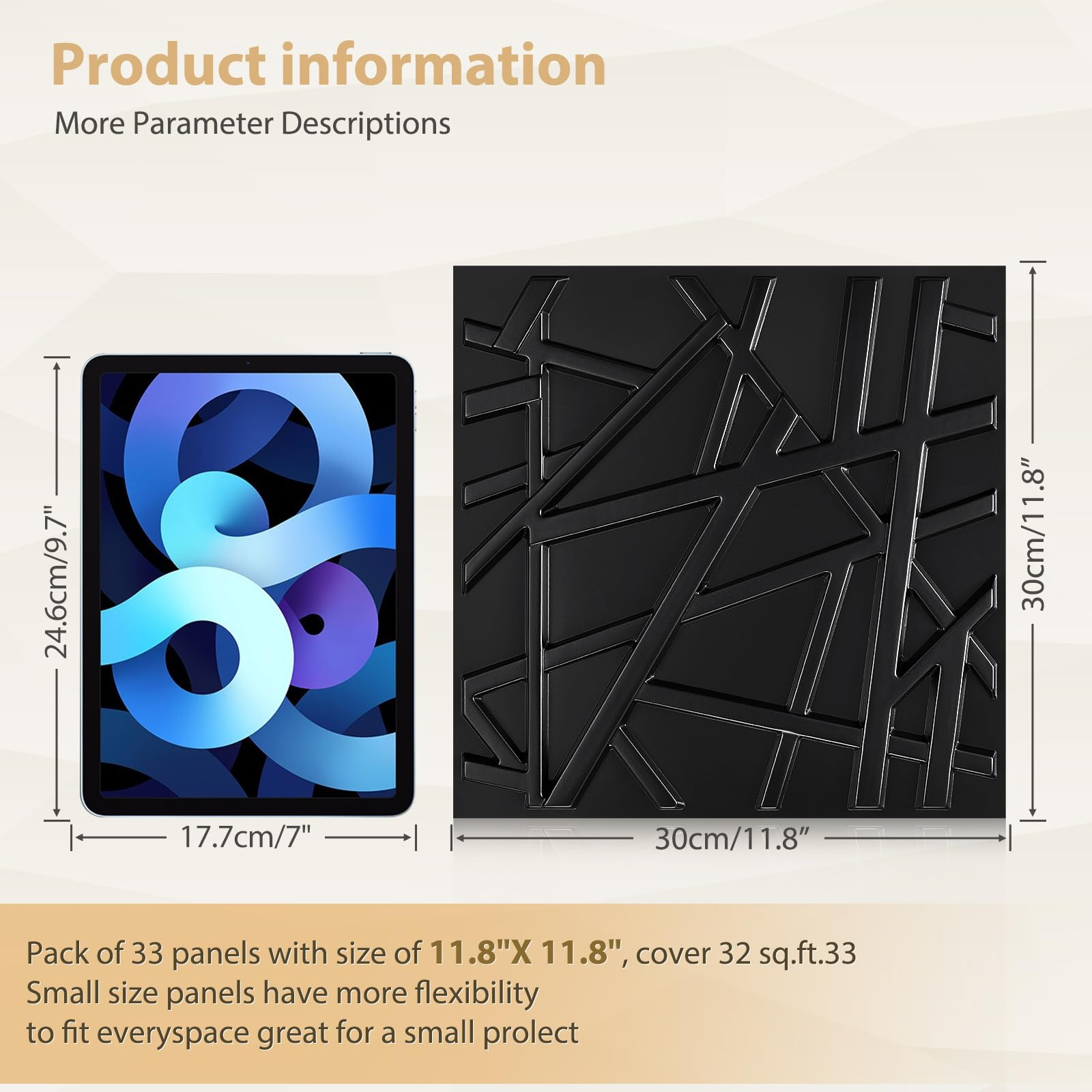 3D PVC Wall Panels – Diamond Texture Peel &Stick Tiles  ✨🧱
