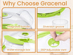 Gracenal Microwave Splatter Cover – Cleaner, Faster, Smarter Heating 🍲✨