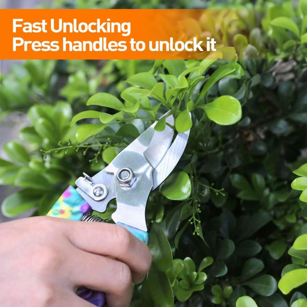 GreenHaven 8-Piece Garden Tool Set – Ergonomic, Stainless Steel, Storage Case 🌸🛠️