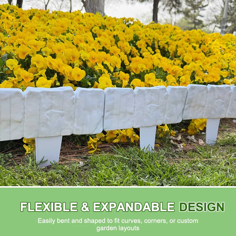 Imitation Stone Garden Edging – Flexible & Tool-Free 🌿🪨