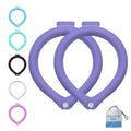 Neck Cooling Tube – Reusable, No Battery, 40–120 Min Chill 🧊🧣