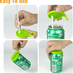Silicone Soda Can Covers – 6-Pack with Straws 🥤✨