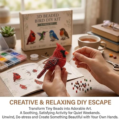 DIY 3D Mini Animal Kit – Beginner-Friendly Craft Set 🧩🐾