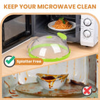 Gracenal Microwave Splatter Cover – Cleaner, Faster, Smarter Heating 🍲✨
