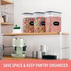 30-Pack Airtight Pantry Containers – Stackable Food Storage Set 🥫🗂️