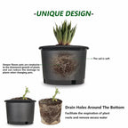 Injection-Molded Nursery Pots – Durable &Weatherproof 🪴⚫