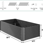 Raised Garden Bed Kit (with Gloves & Tension Bar)   🌱🛠️