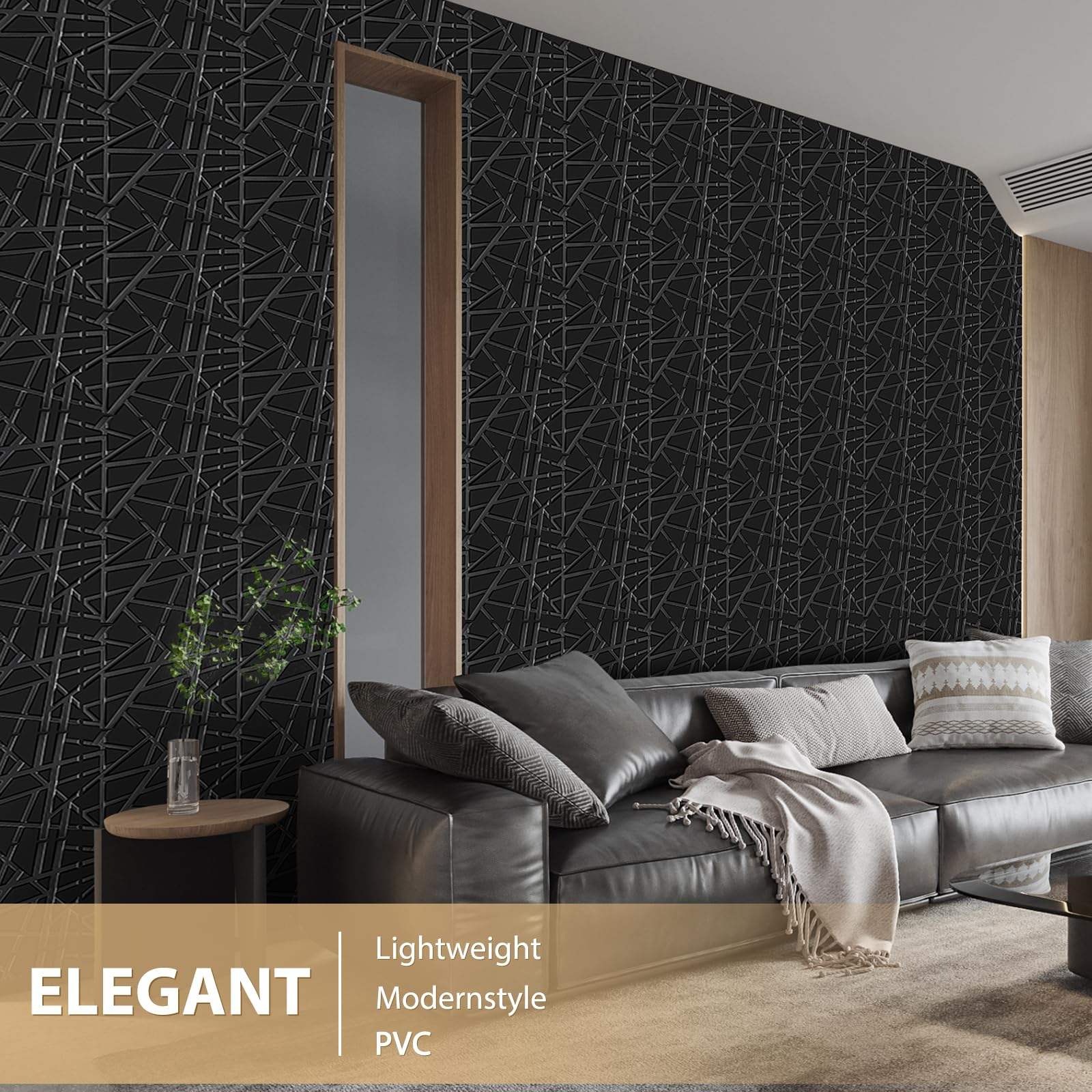 3D PVC Wall Panels – Diamond Texture Peel &Stick Tiles  ✨🧱