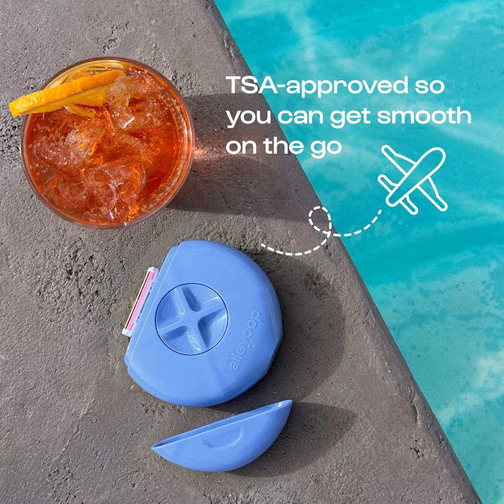 All-in-One Travel Razor Kit – TSA Approved, Triple-Blade 🪒✨