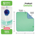 🛏️Washable Underpads – 4&8&12 Pack Heavy Absorbency Reusable Pads
