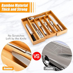 Drawer Organizer for Kitchen, Bathroom & Office – Silverware, Utensil, Makeup & Desk Storage Trays