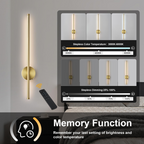 Battery‑Operated LED Wall Sconce – Remote + Touch, No Wiring Needed 💡🏠