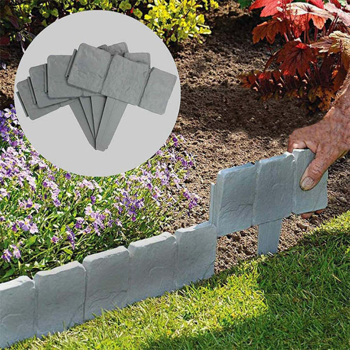 Imitation Stone Garden Edging – Flexible & Tool-Free 🌿🪨