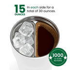 2-in-1 Tumbler – Double-Wall Insulated, Hot &Cold 🥤🔥❄️
