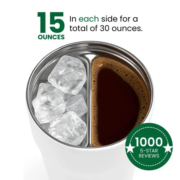 2-in-1 Tumbler – Double-Wall Insulated, Hot &Cold 🥤🔥❄️