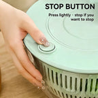 Salad Spinner & Chopper – Wash, Spin, Slice &Serve in One Bowl 🥗✨